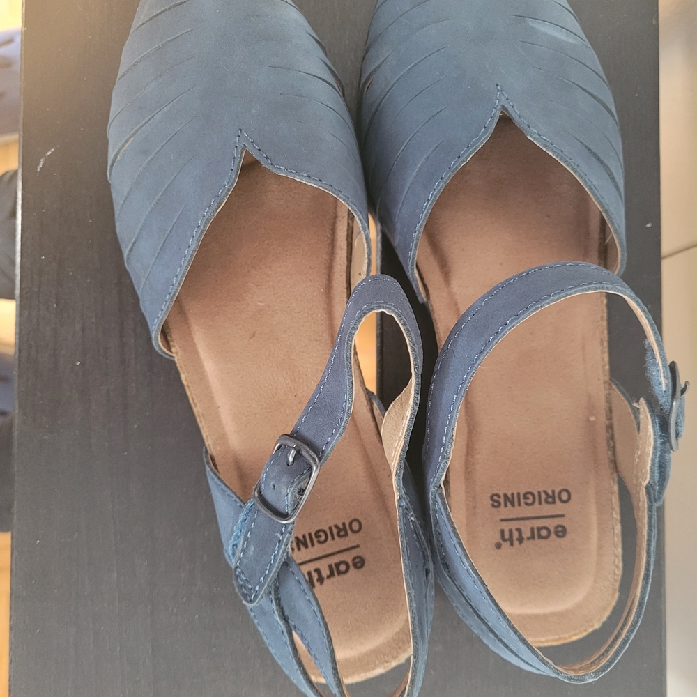 Earth Blue Women's Sandals - Picture 9 of 10